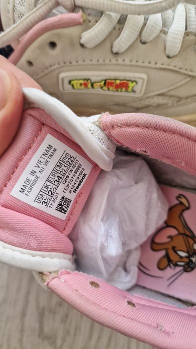 Кроссовки reebok tom and jerry