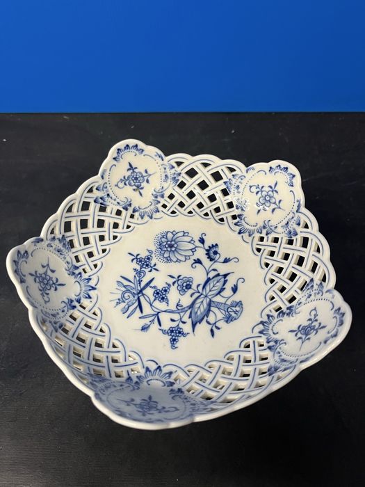 Колекционерска,порцеланова фруктиера на Meissen,Germany