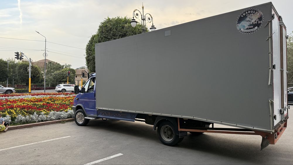 Грузоперевозки Алматы / Газель Алматы 5,60 м