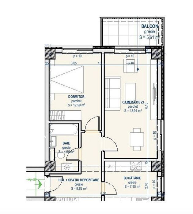 Vanzare 4 apartamente Moara de Vant– predare la sfârșitul anului 2027
