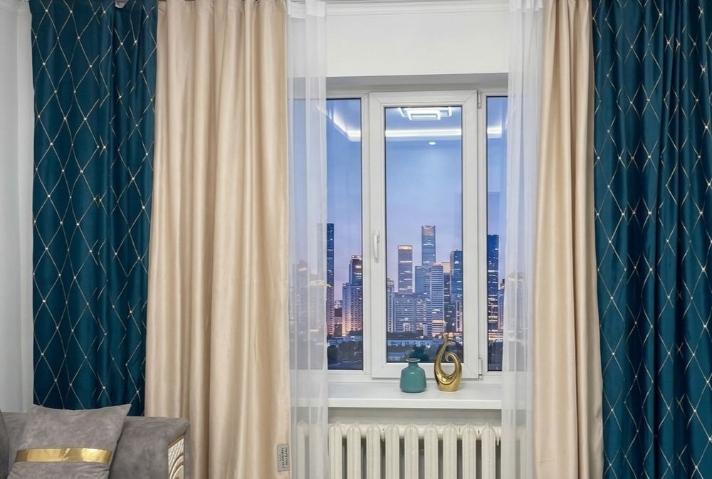 Новый комплект штор