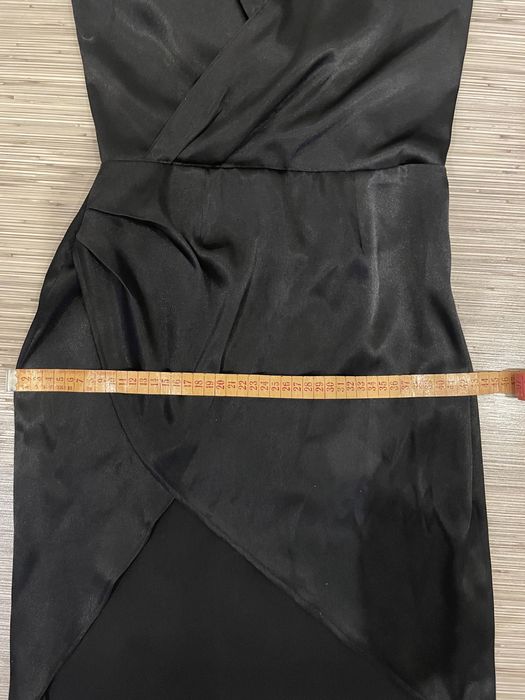 Rochie din satin, eleganta, facuta la comanda