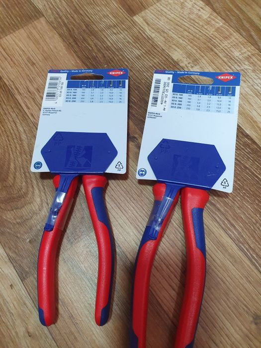 Clești profesionali mecanici cromati KNIPEX