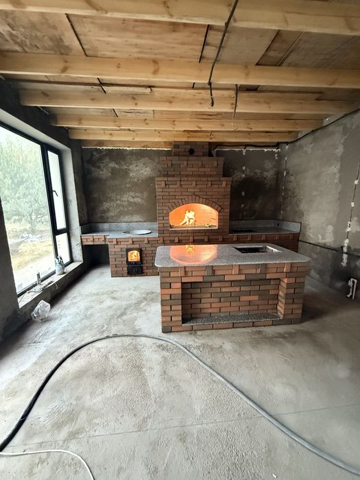 Барбекю зона , ошақ жасаймыз