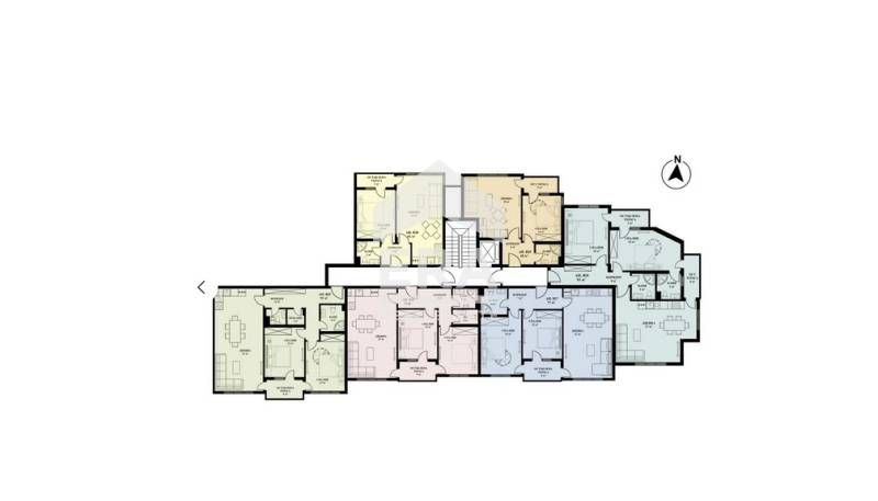 Продава се Тристаен апартамент в София, Люлин 5 - 112 кв.м за 1624 €/кв.м - Снимка #2