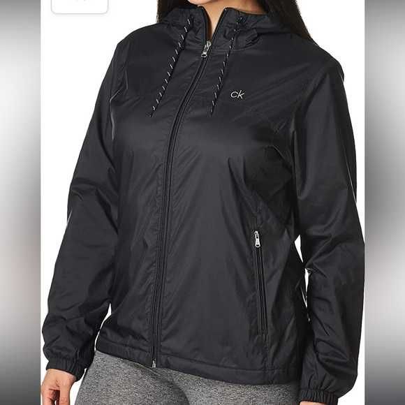 Ново дамско яке Calvin Klein шушляк с подплата ветровка размер S