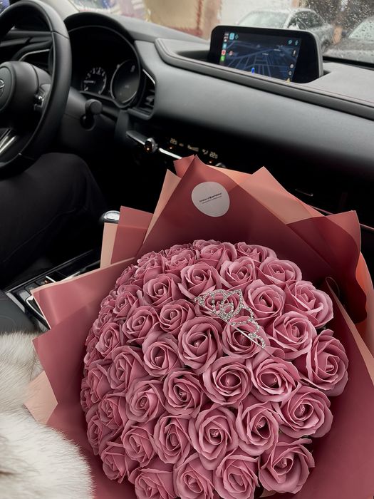 Buchete trandafiri sapun