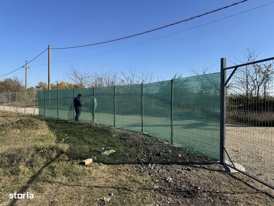 Teren 1700 mp de inchiriat Clinceni Bragadiru langa A0  + container