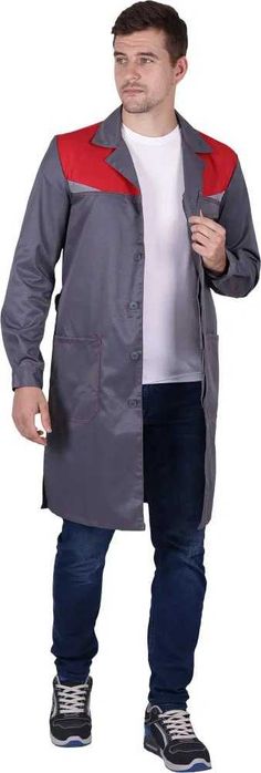 Спецодежда рабочий халат мужской
