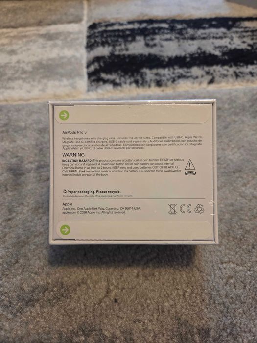 AirPods Pro 3 Sigilate ANC