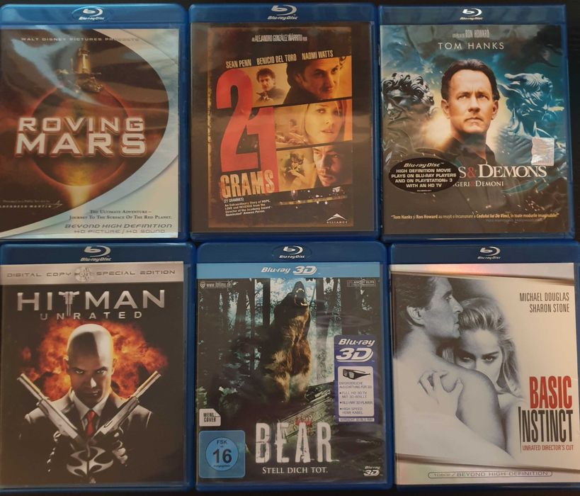 Blu Ray CD DVD -