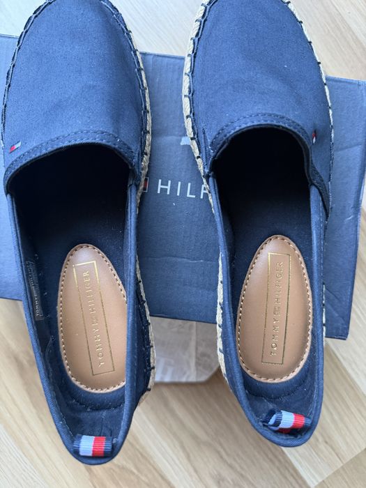 Espadrile Dama Tommy Hilfiger Basic Flat - Bleu / Bleumarin (Mărimea 36)
