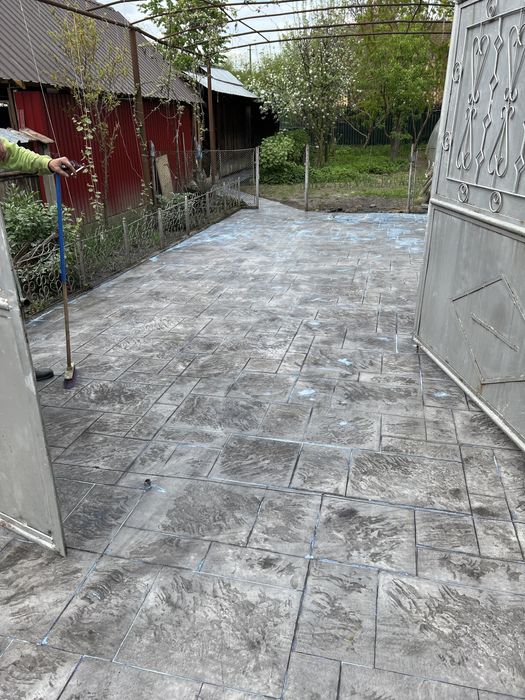 Beton amprentat olt
