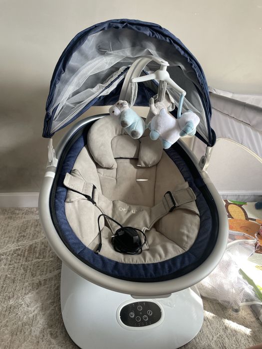 Детский электронный шезлонг-качалка