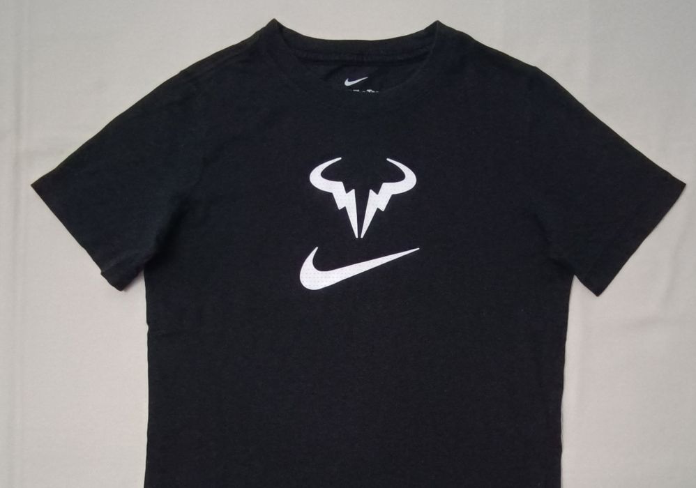 Nike Court DRI-FIT Rafa Nadal Tee оригинална тениска ръст 137-147см Найк Рафа Надал тенис спорт фланелка
