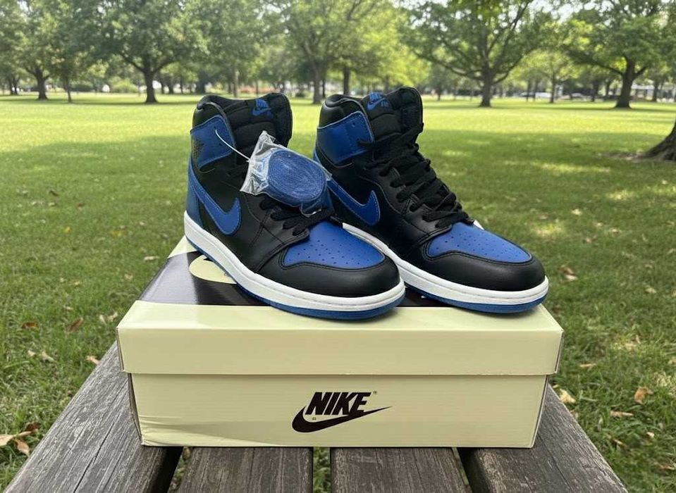 Adidasi Nike Jordan 1 High Royal Blue - Adidasi Fete Baieti