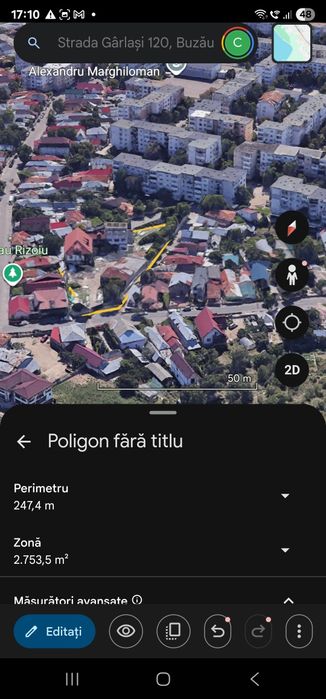 Investitie imobiliara in Buzau 2931 mp cu CU bloc apartamente P+4