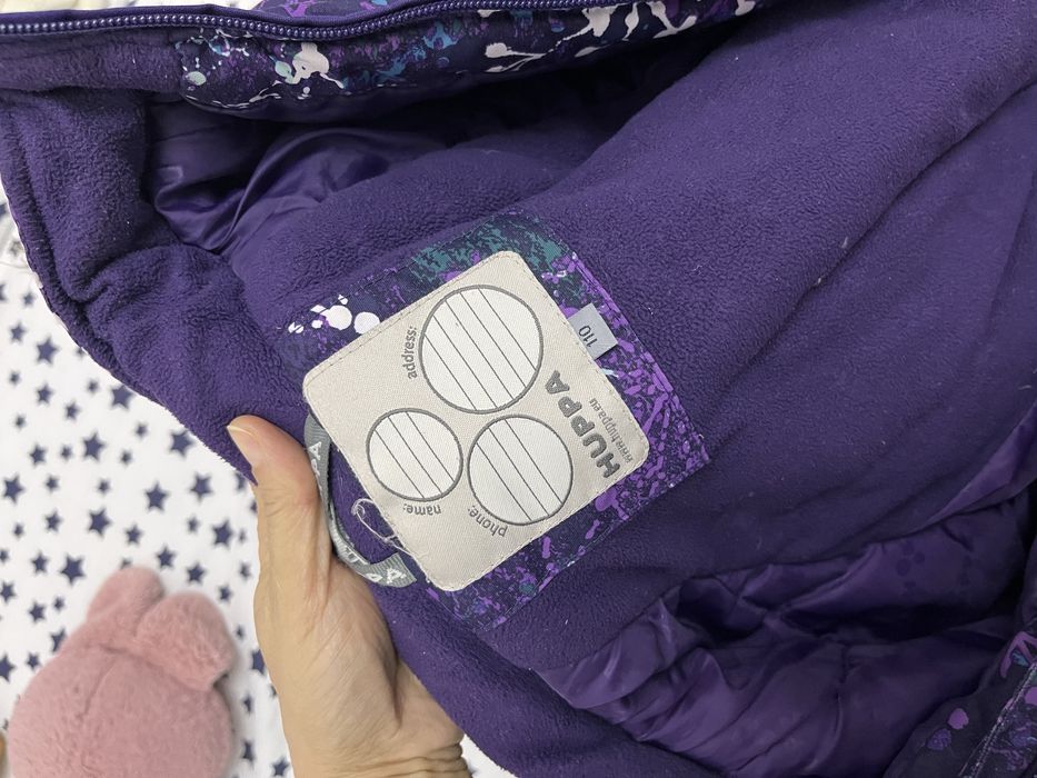 Комбинезон huppa зимний 110 размер до 6 лет