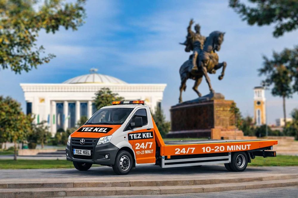 Evakuator xizmati Mirzo-Ulug‘bek 15 min | Услуги Эвакуатор за 15 минут