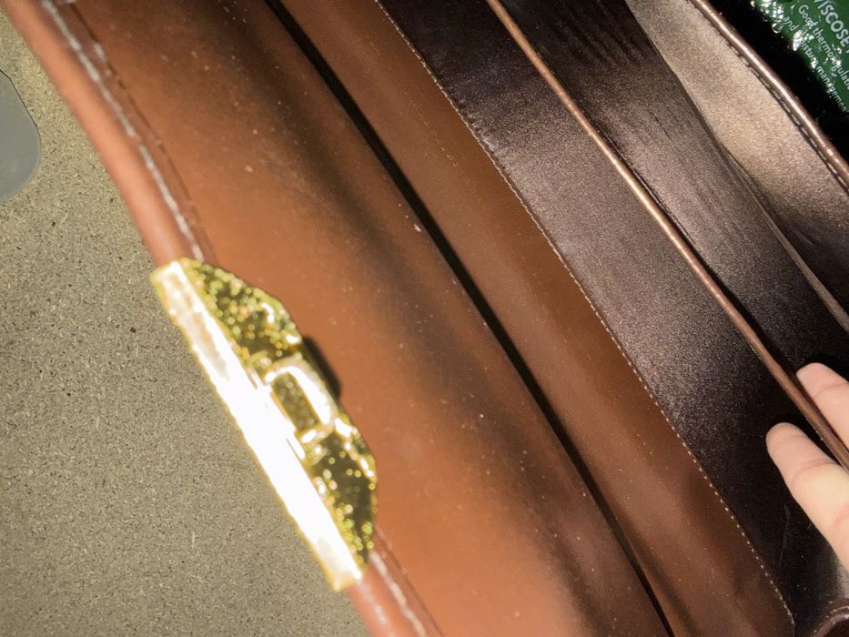 Servieta piele naturala