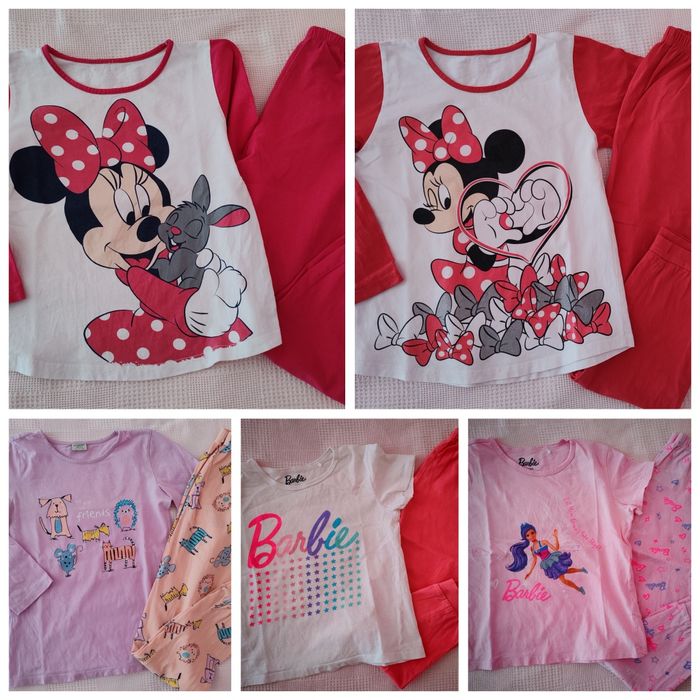 Детски пижами 128 см. Обща цена 40 лв.