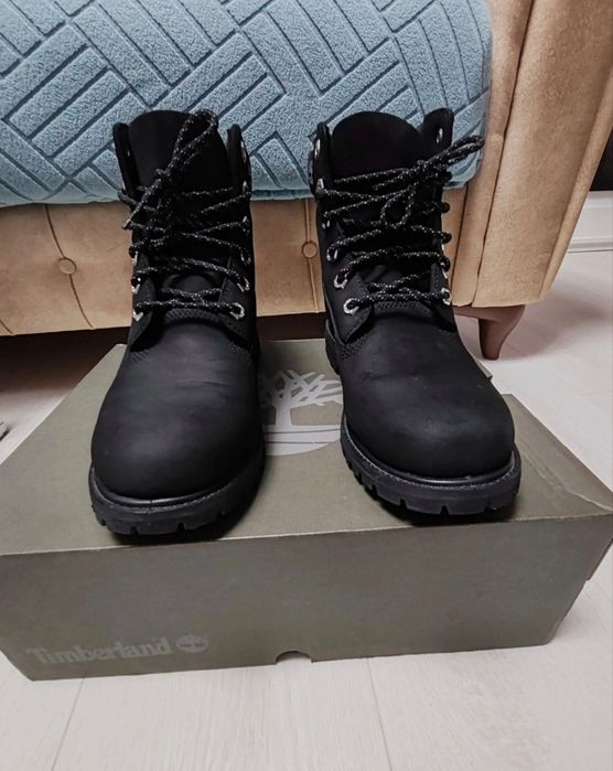 Ghete Timberland piele