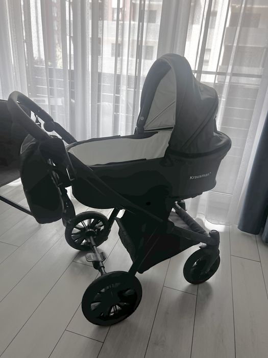 Krausman – Carucior 3 in 1 Rider Soft Grey