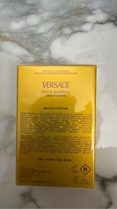 Eau de Parfum Versace Energy 2025 original
