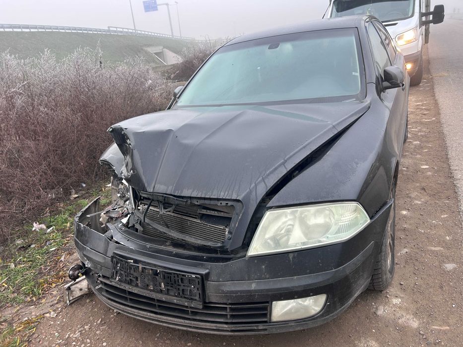 skoda octavia avariata