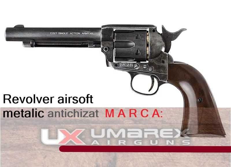 Revolver  U M A R E X  Western Cowboy METAL antichizat CO2