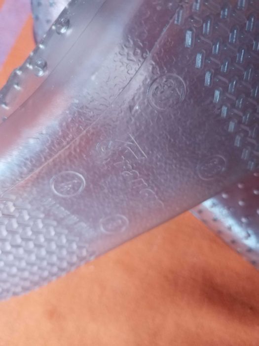 Papuci silicon de apa/nisip, transparenti, marimea 36/37 Made in Italy