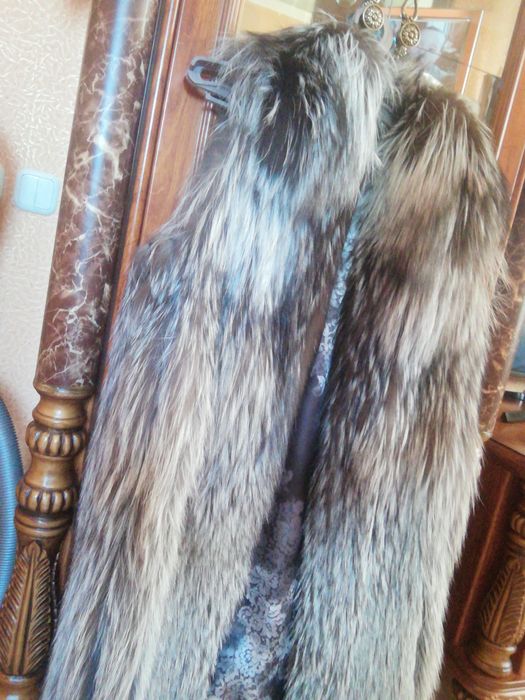 Желет из чернобурки