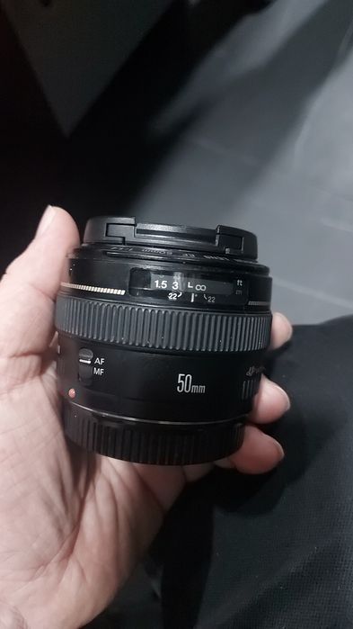 Obyektiv canon lens EF 50mm 1:14