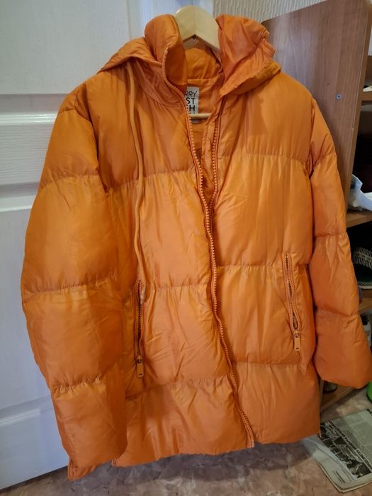 Куртка теплая легкая оверсайз