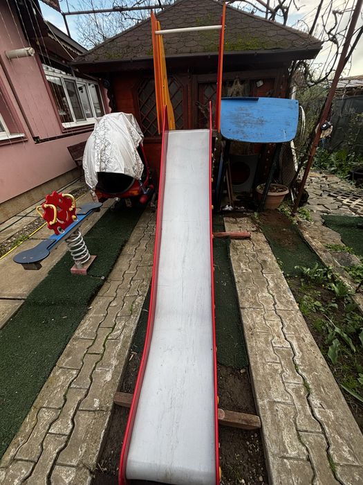 Vand topogan de gradina solid