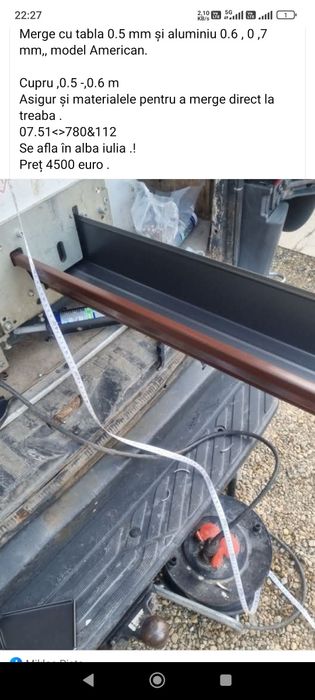 Acoperise țiglă sau tabla accesorii sisteme pluviale