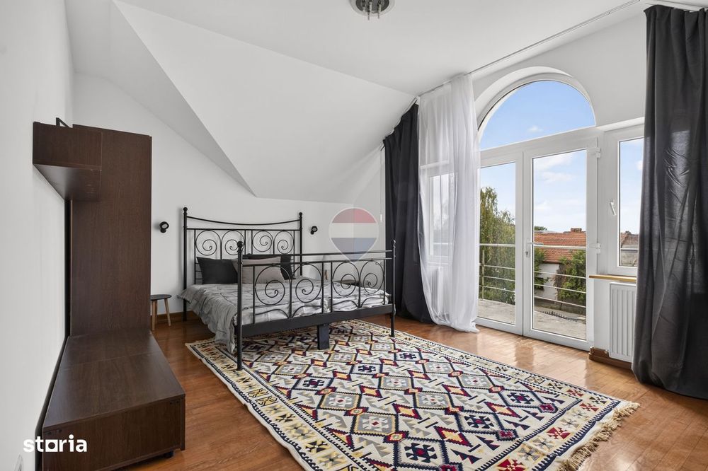 Casă 5 dormitoare si teren 725 mp de închiriat în zona Gradiste