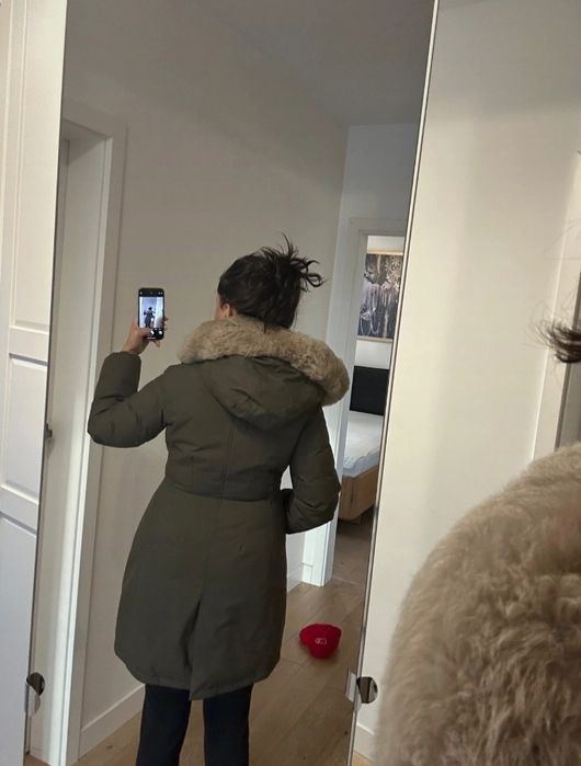 Geaca/ parka de iarna Massimo Dutti