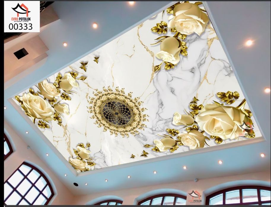 Natijnoy potolok с простым и быстрым монтажом