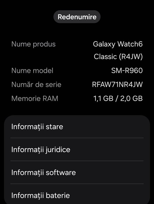 Samsung Watch 6 Classic, 47mm, BT