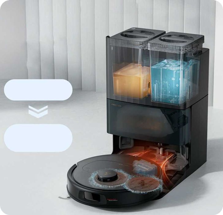 Aqilli Robot pilesos Roborock Q Revo C Robot Vacuum Cleaner Global