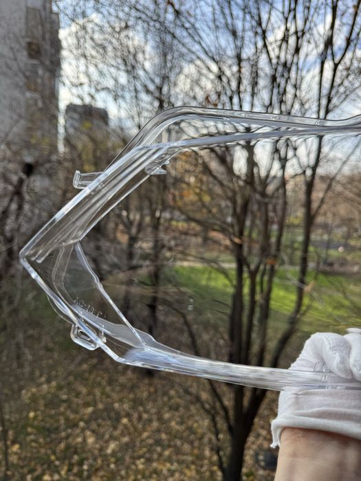 VW Golf 6 Стъкло Капак за Фар (Ляв и Десен) Комплект - Перфектни