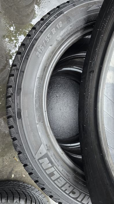 4 anvelope iarnă Michelin 215/55/18