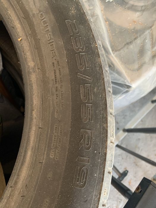 Продам шины б/у nokian 235/55/r19,