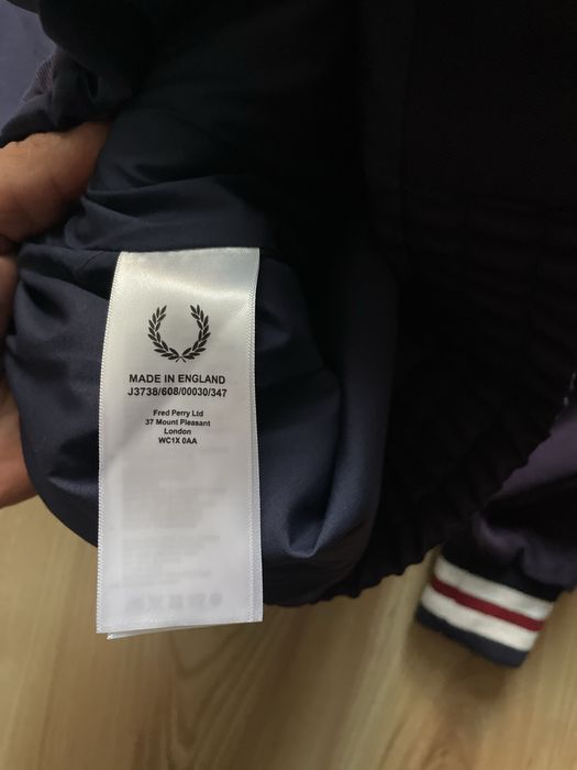 FRED PERRY Bomber/мъжки бомбър/яке S