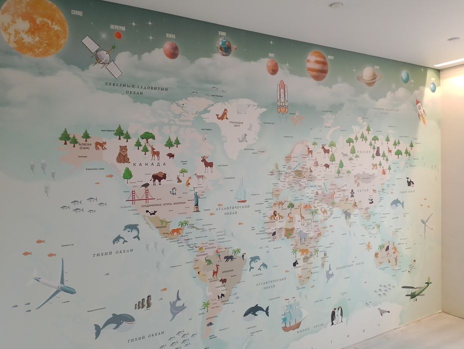 Поклейка обоев.Левкас под обои. Галтели. .