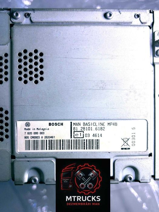 Radiocasetofon Original Bosch MAN TGX TGS TGA Euro 5,6 81281016182