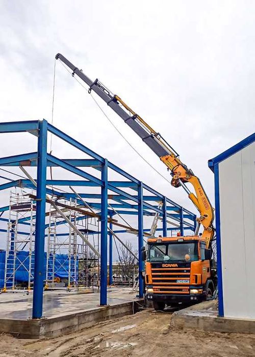 Inchiriere Automacarale. Inchiriez Camion cu Macara HIAB de Inchiriat.