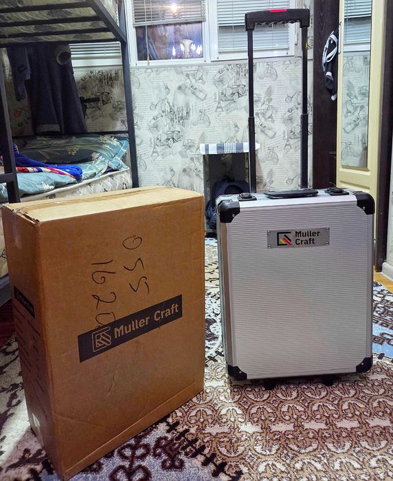 Набор ИНСТРУМЕНТОВ (4секции+чемодан)