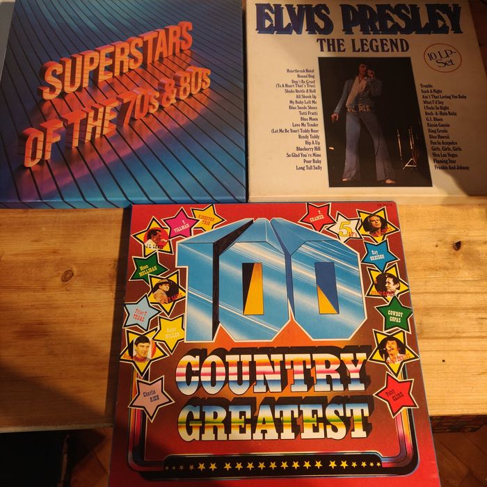 Vinil/vinyl/box set/Elvis Presley/Superstars/Country